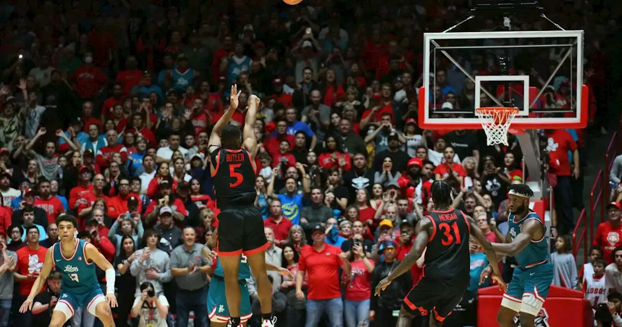 Lamont Butler's buzzer-beater quiets Lobos, earns SDSU at least a share of Mountain West Conference title