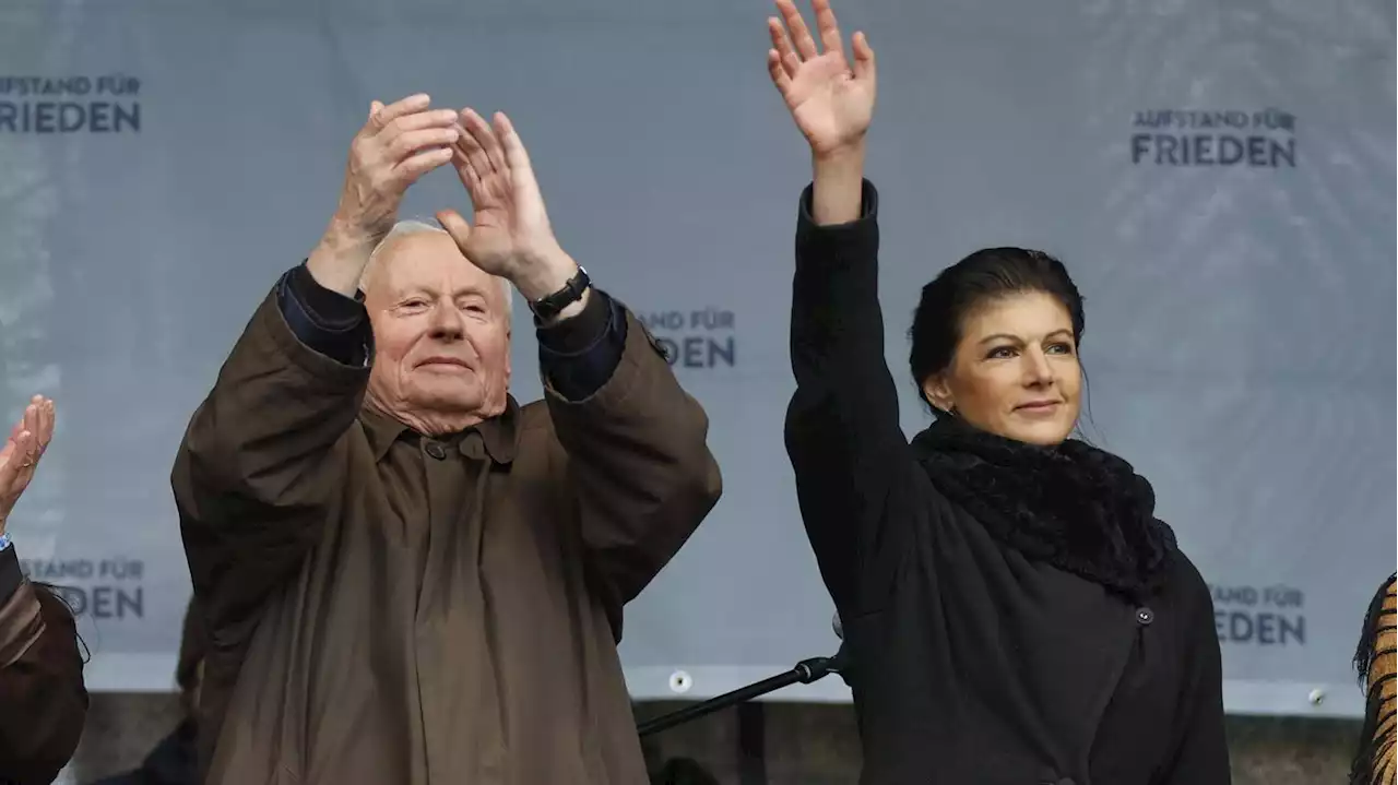 Nach Wagenknecht-Demo: Berliner Grünen-Chefs sehen mögliches Bündnis mit Linken nicht gefährdet