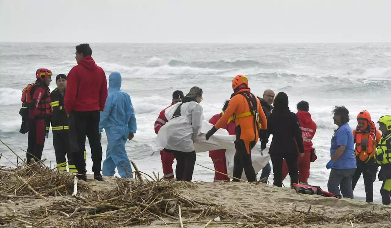 Migrant boat breaks up off Italian coast, killing nearly 60