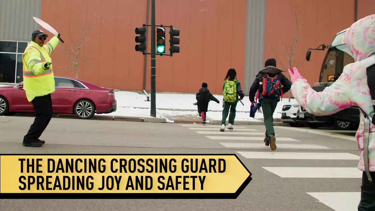 Chicago's dancing crossing guard stops traffic and spreads joy in Washington Park