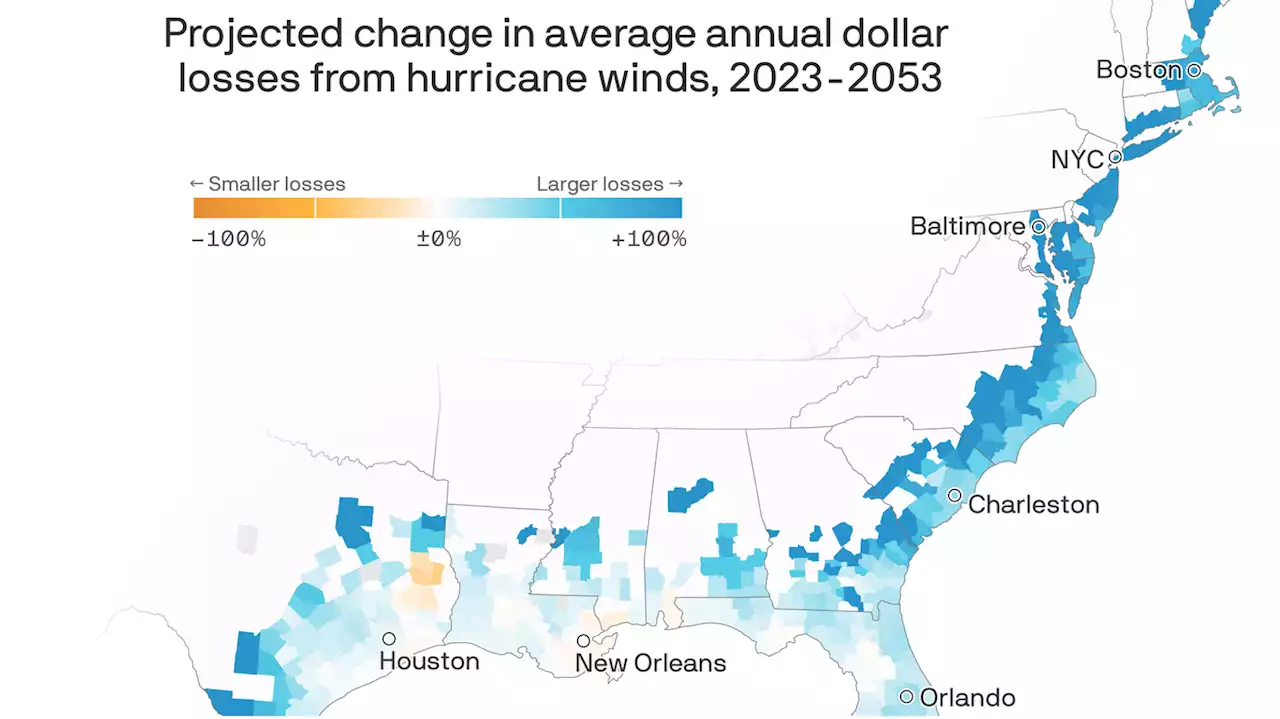 More than 13 million people to see new hurricane wind risks