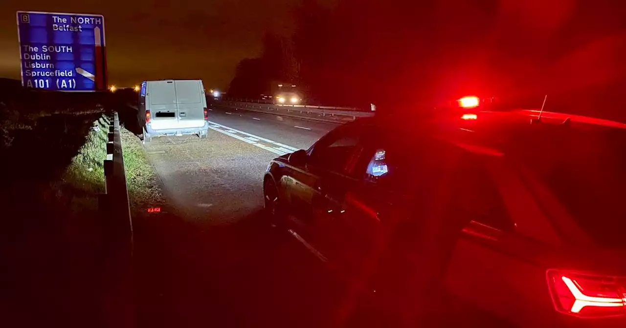 M1 'drunk driver' arrested after allegedly being 'double the legal limit'