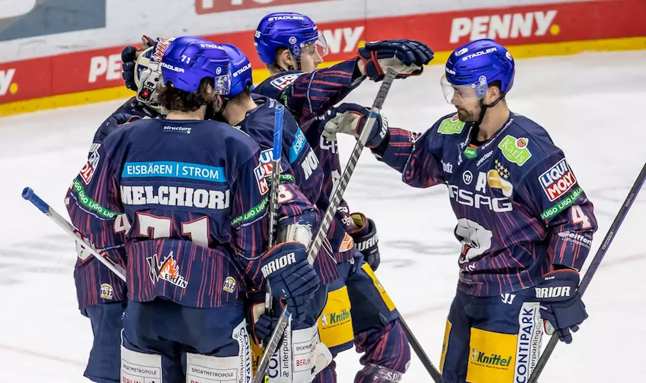 Eisbären Berlin siegen mit 5:1 gegen den ERC Ingolstadt