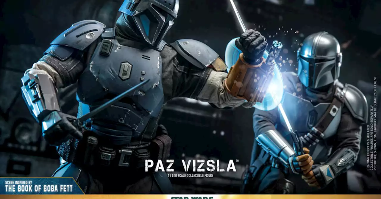 The Mandalorian Paz Vizsla Brings Some 1/6 Heat to Hot Toys