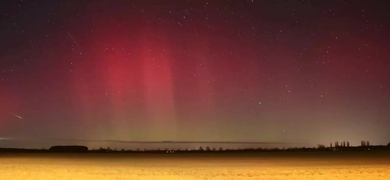 Polarlichter erleuchten den Brandenburger Nachthimmel!