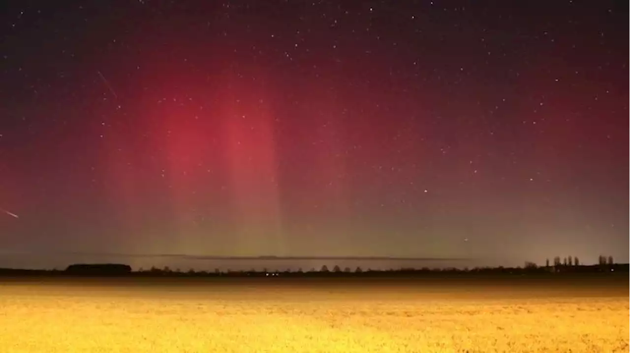 Polarlichter über Brandenburg beobachtet