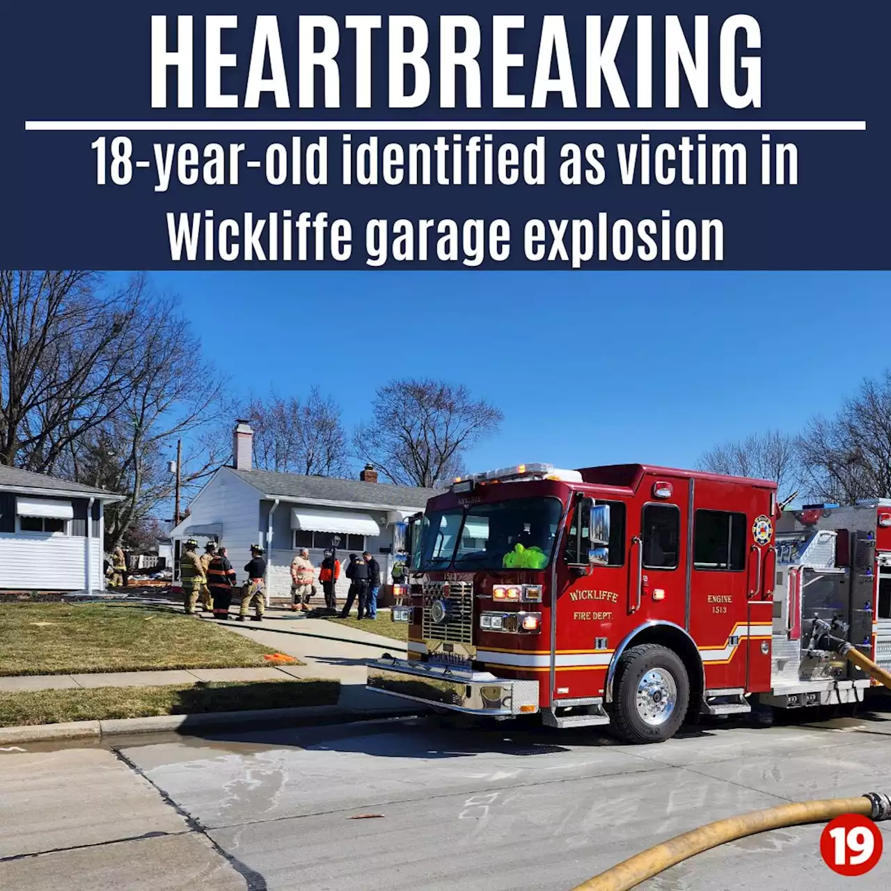 Victim in Wickliffe garage explosion identified