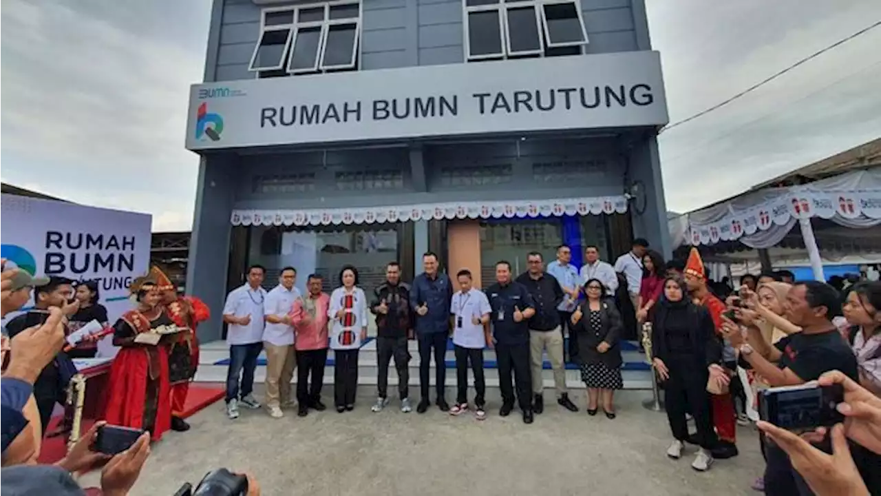 Kementerian BUMN & BRI Resmikan Rumah BUMN di Tarutung