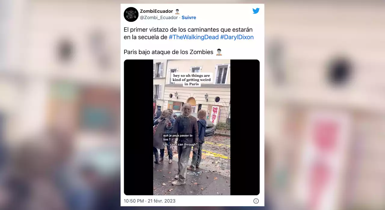 Paris : pourquoi des «zombies» ont-ils été aperçus dans les rues de la capitale ?