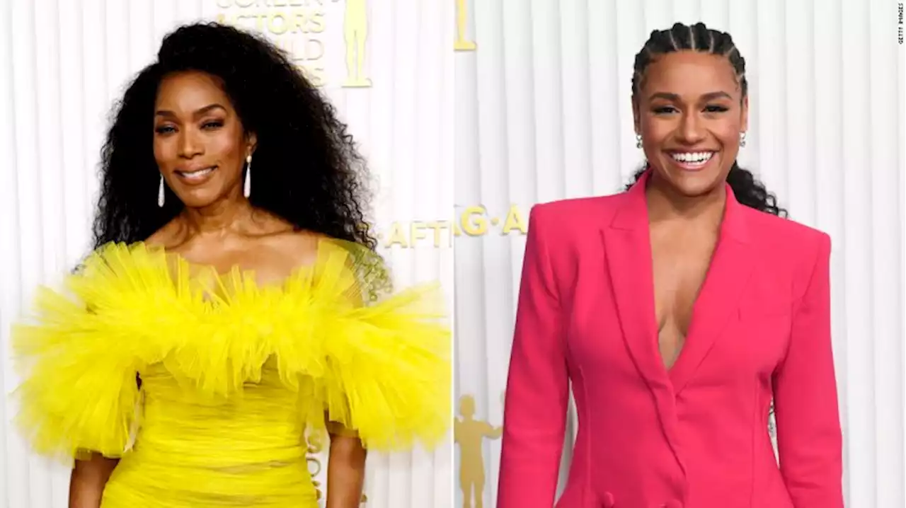 Angela Bassett checked on Ariana DeBose after viral rap | CNN