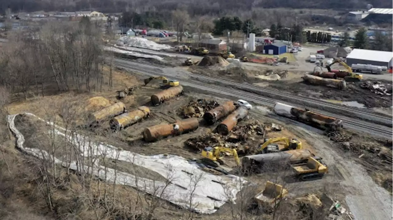 Contaminated waste shipments from Ohio derailment to resume