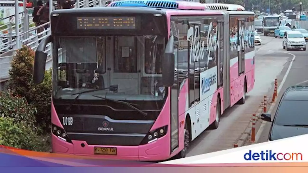 TransJ Tambah 20 Bus Pink Khusus Wanita untuk Cegah Pelecehan Seksual