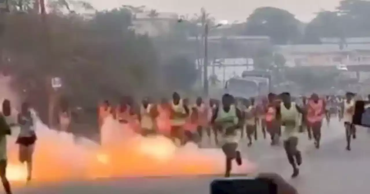 Video: dos explosiones dejaron más de 18 heridos en una maratón en Camerún