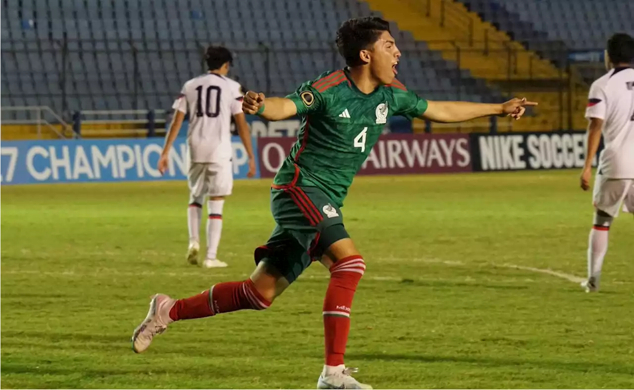 México pasó por encima a Estados Unidos y es campeón del Premundial sub 17