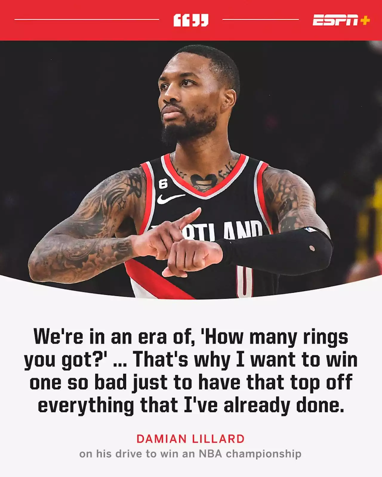 Damian Lillard's legacy in Portland is bigger than a ring