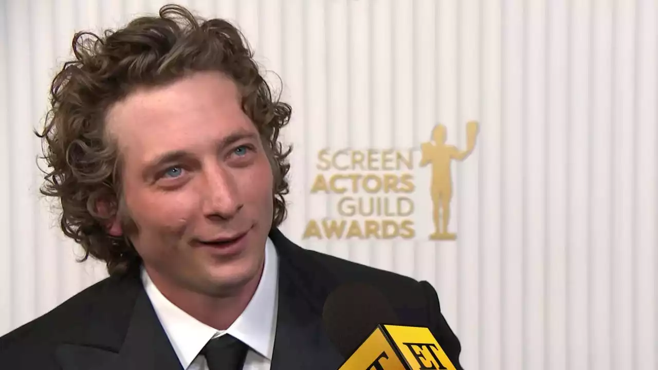 Jeremy Allen White Shares Why His Kids Will Be Excited About SAG Award