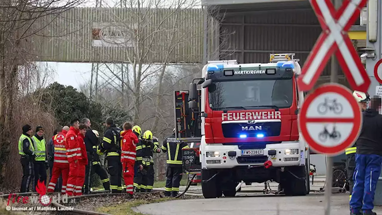 Oö: Brand im Laborbereich eines Unternehmens in Aschach an der Donau