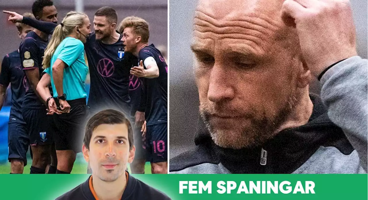 FEM SPANINGAR: 'Ett resultat som tar ner hajpen runt Rydströms MFF'