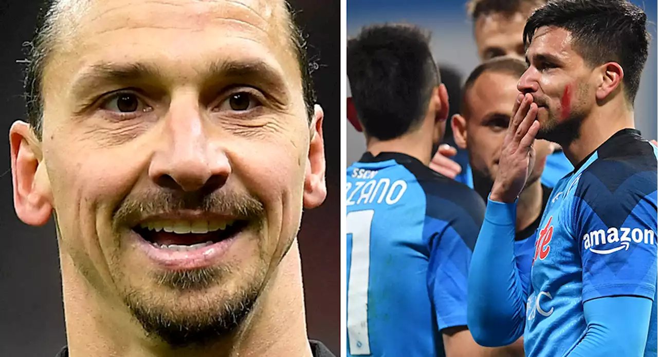 Zlatans hyllning: 'Napoli förtjänar att vinna Scudetton'