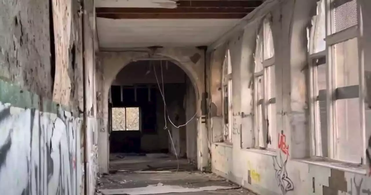 Inside creepy abandoned hospital near Glasgow left to rot since the 1980s