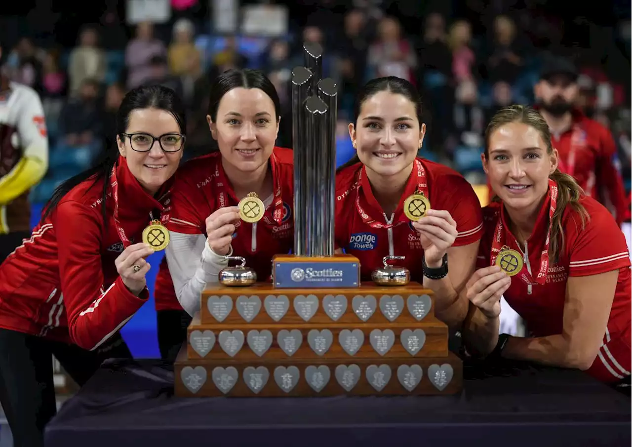 Kerri Einarson’s curling team wins fourth straight Canadian women’s curling title