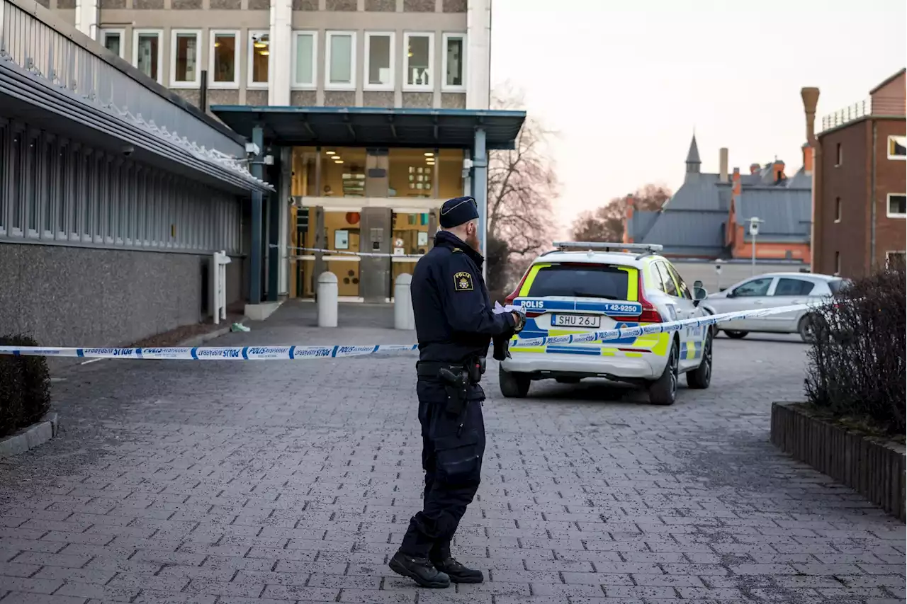 Man skjuten av polis i Norrköping