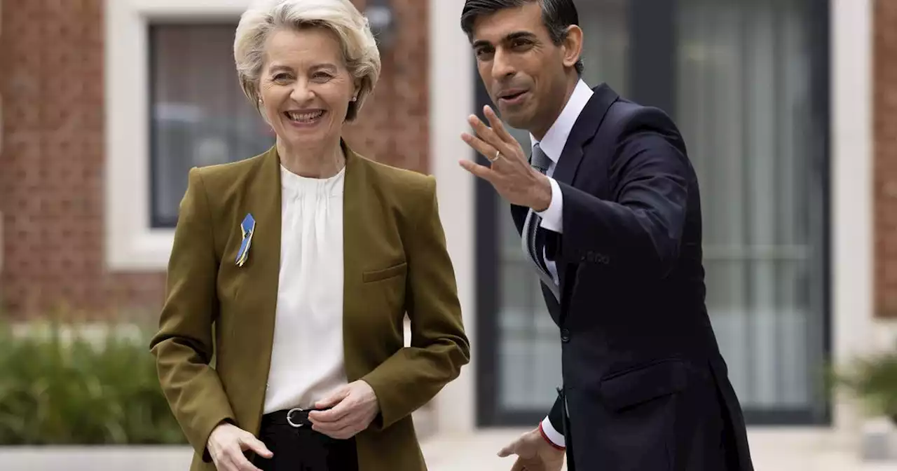 Northern Ireland protocol deal live: Von der Leyen greeted by Sunak ahead of meeting