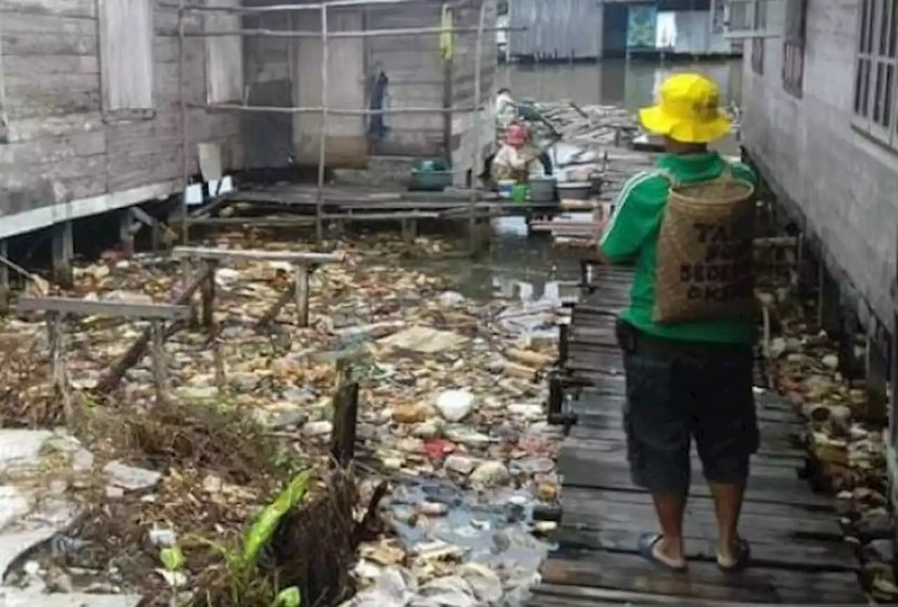 DLH Banjarmasin Sebut Rata-Rata Kumpulkan Dua Karung Sampah tiap Rumah