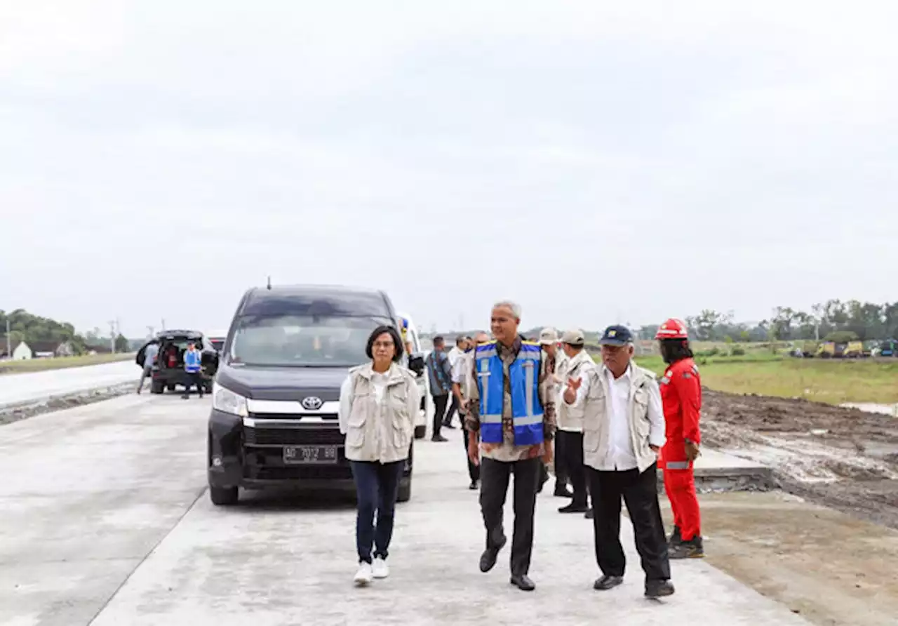 Tinjau Tol Solo-Yogyakarta, Ganjar Dukung Percepatan Pembebasan Lahan