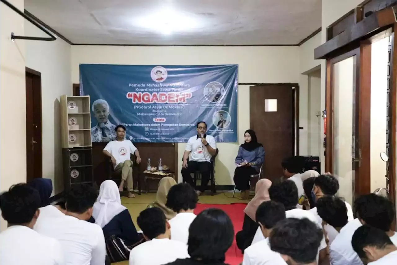 PMN Jatim Ajak Diskusi Masyarakat Membahas Demokrasi Menyambut Pemilu 2024