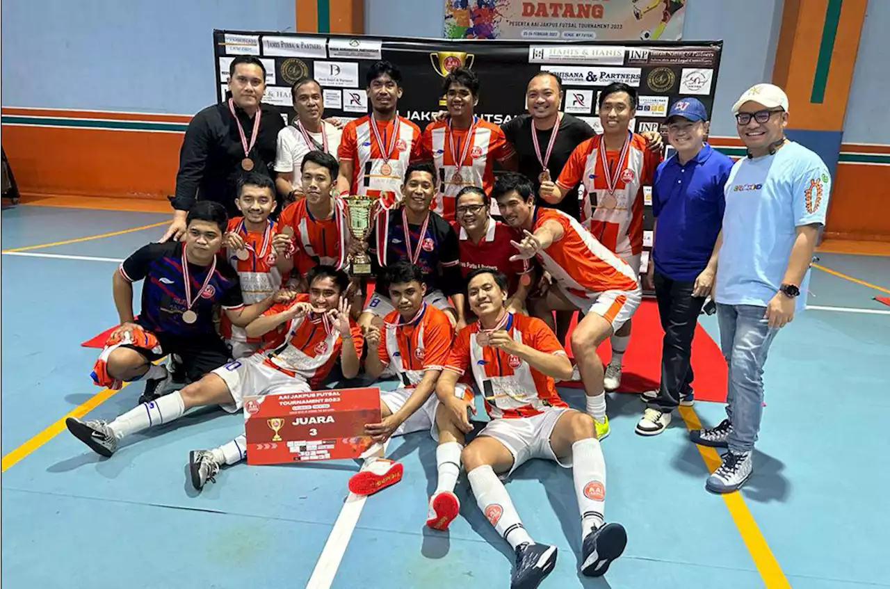 Turnamen Futsal DPC AAI Jakpus Ajang Silaturahmi Sesama Advokat