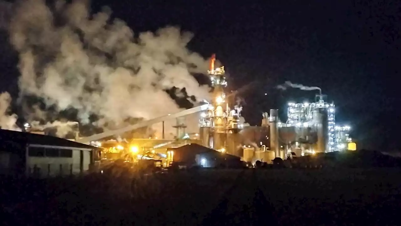 Saint-Gaudens. Incendie à l'usine de pâte à papier, d'importants moyens de sapeurs-pompiers mobilisés