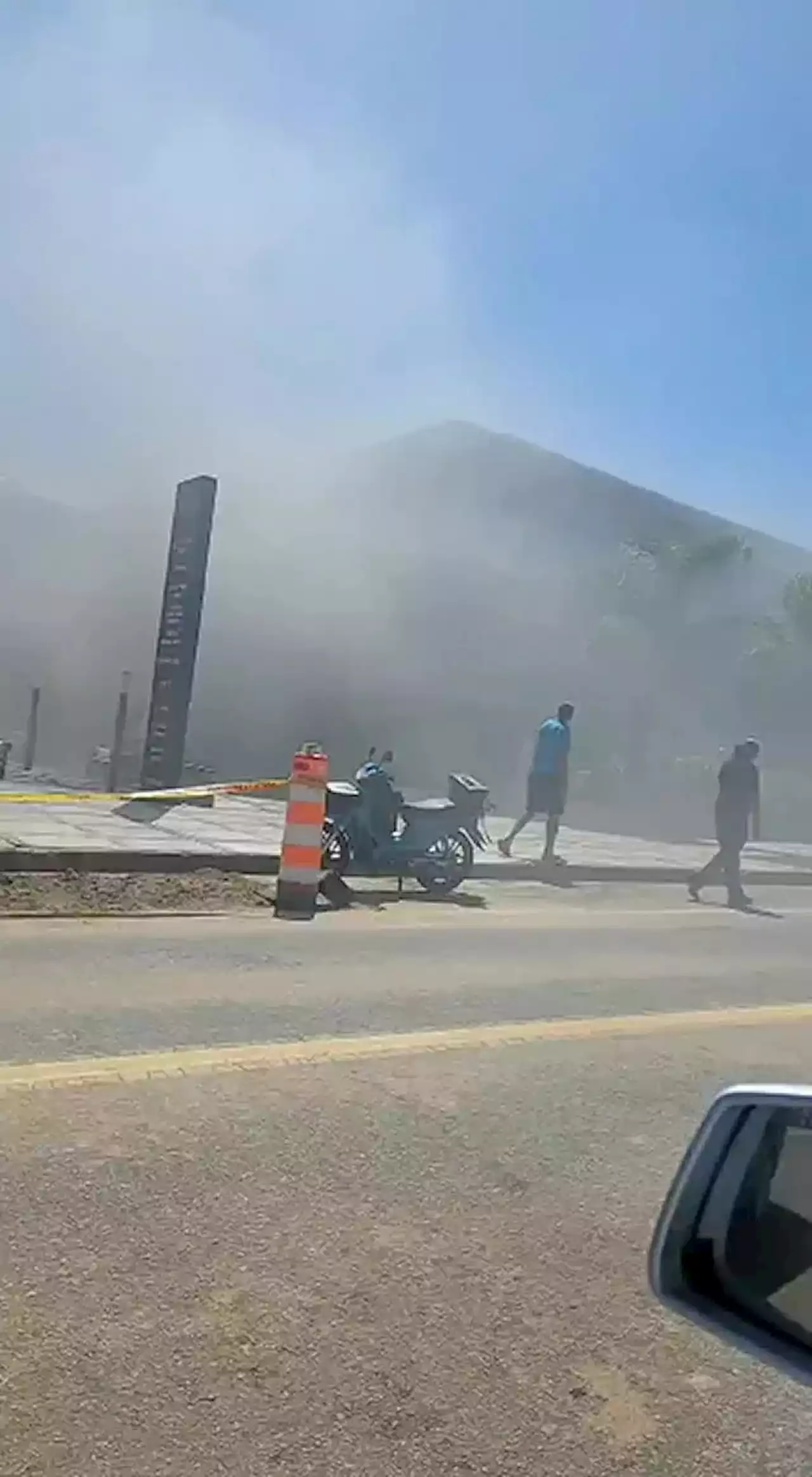 Video: se incendió el shopping OH! La Barra, en Uruguay