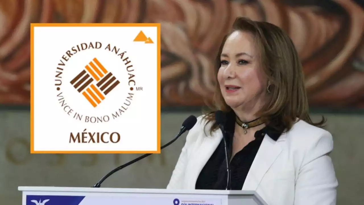 Estudiantes de la Anáhuac se deslindan de la ministra Yasmín Esquivel