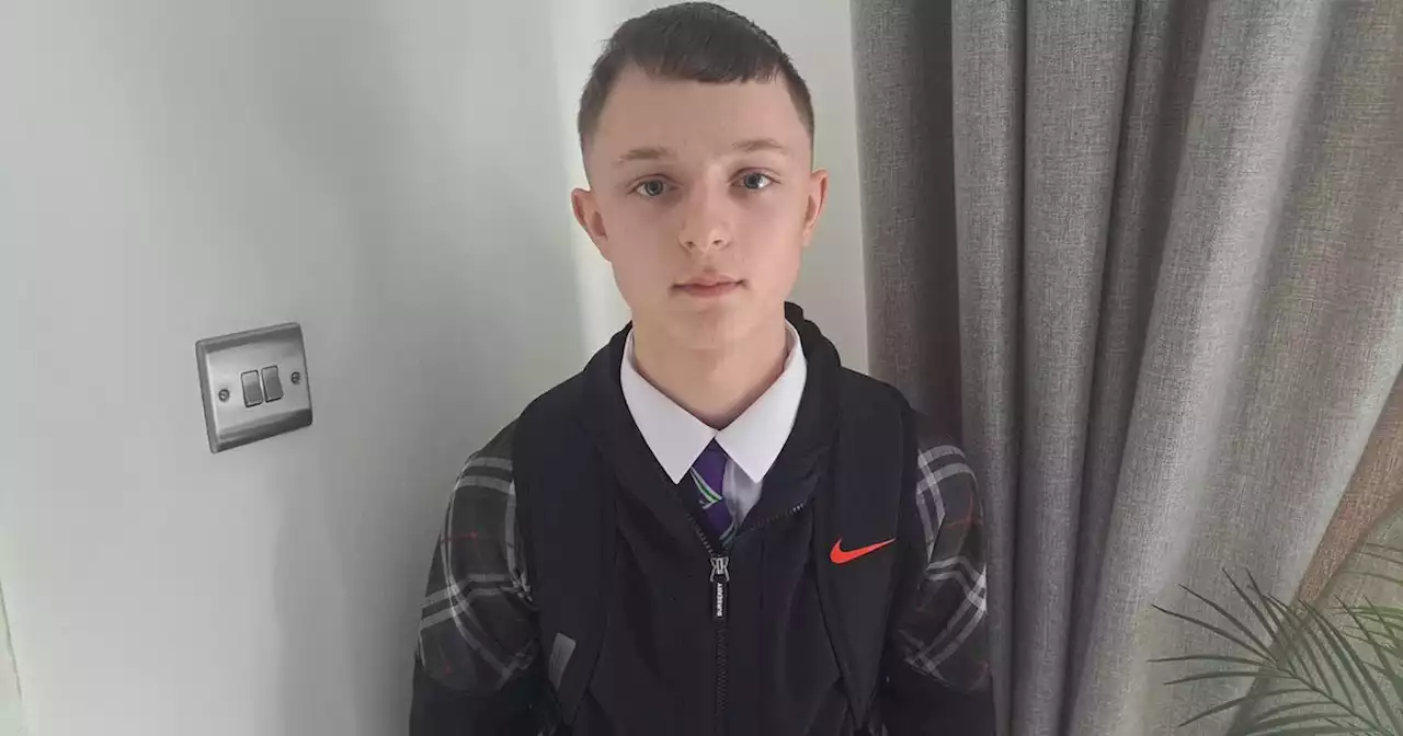 'Angry' Leeds protester, 14, speaks out on standing up to his school