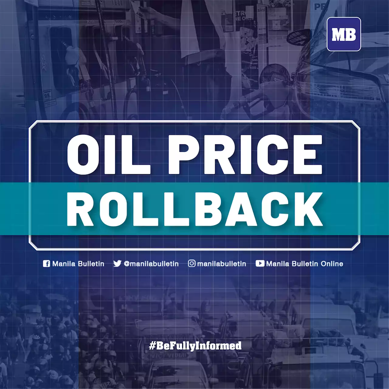 Diesel prices down by P1.30/liter; gasoline by P0.70 per liter