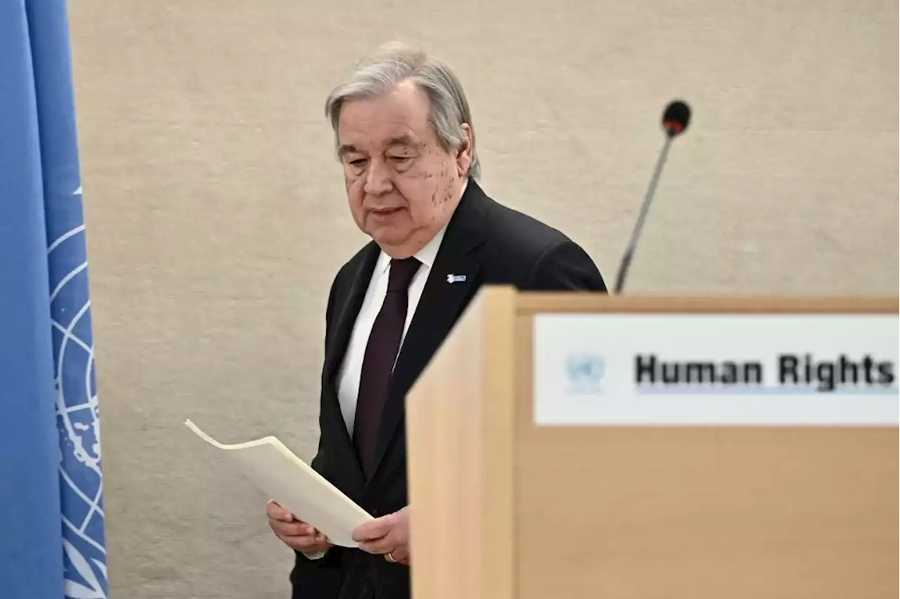 UN chief warns progress on human rights has 'gone into reverse'