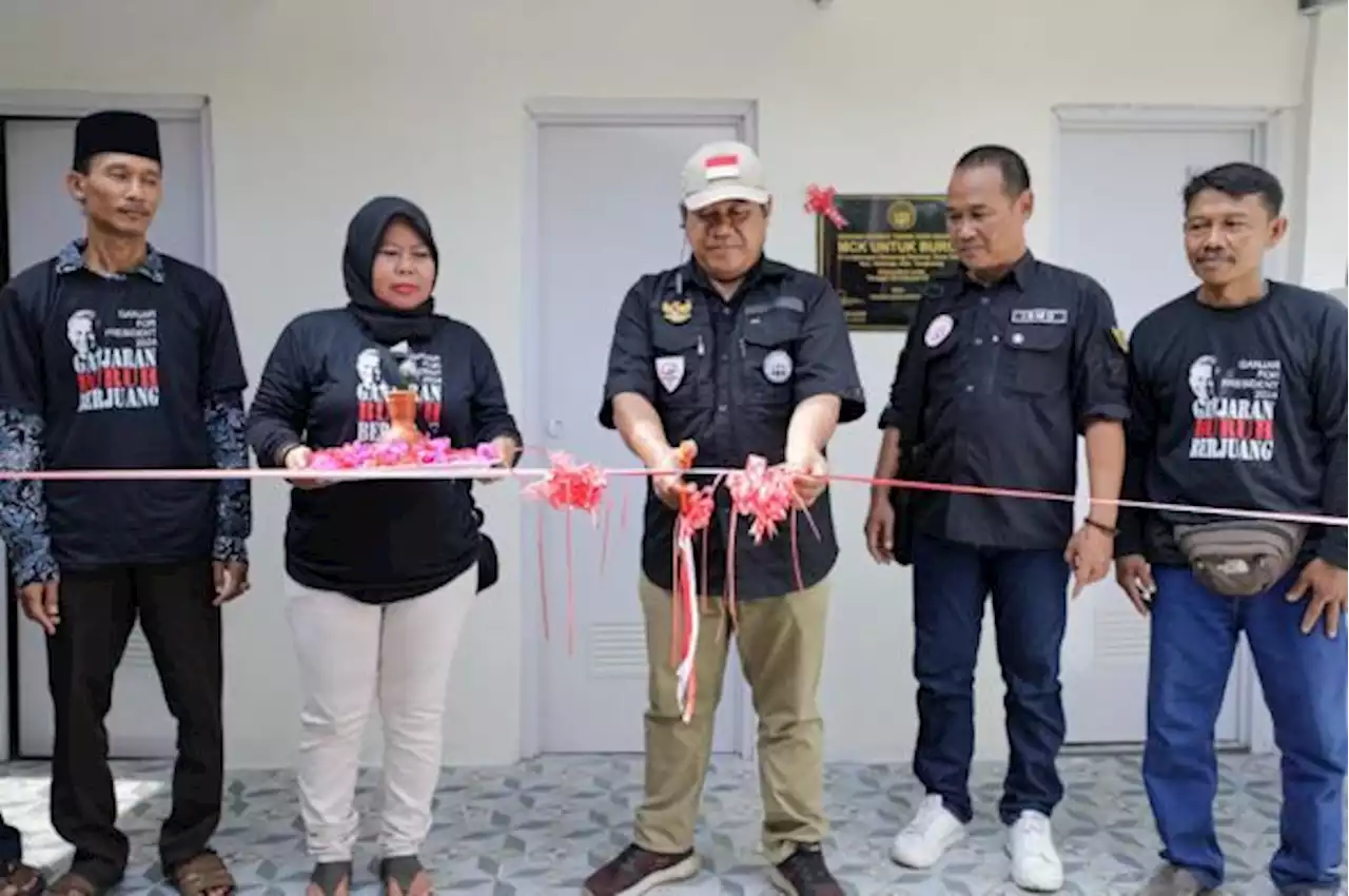 Gaungkan Pola Hidup Sehat, GBB Resmikan Fasilitas MCK di Banten