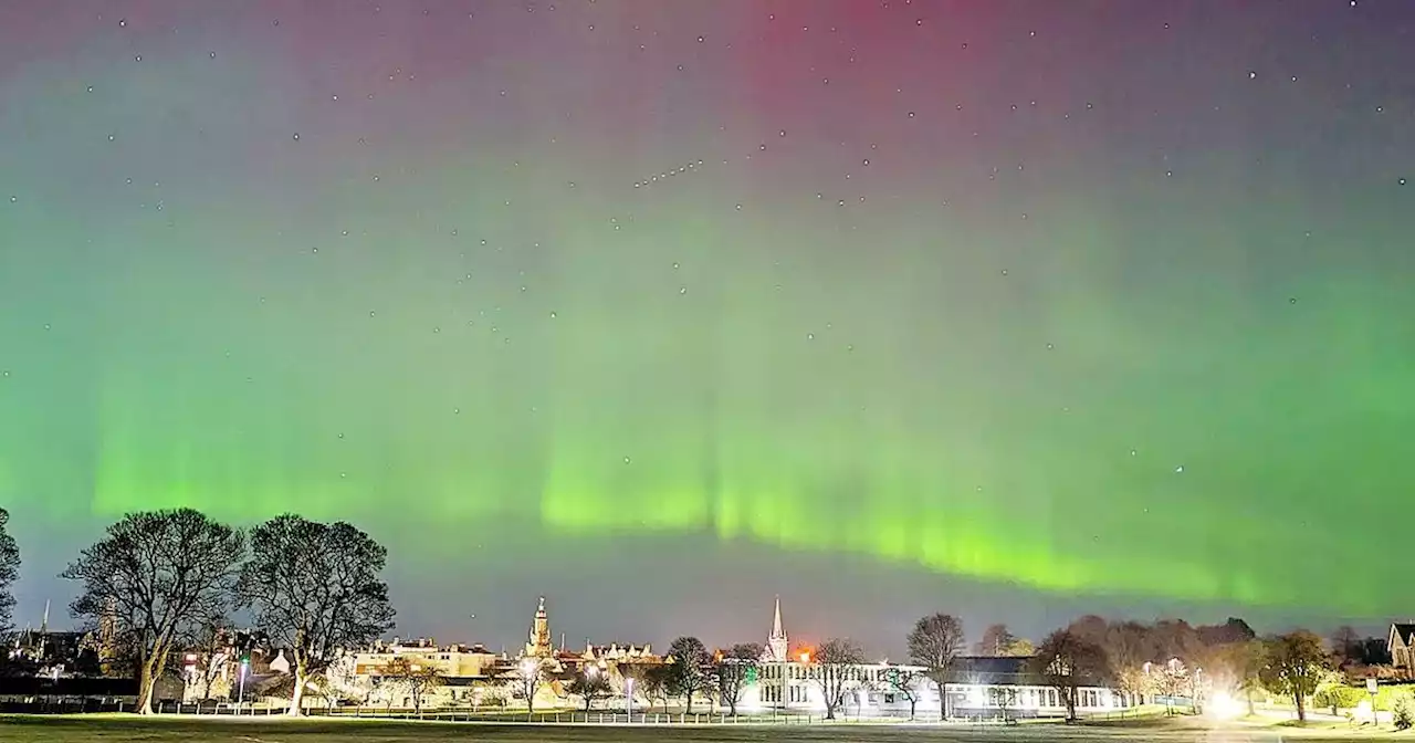 Northern Lights seen across UK and as far south as Cornwall