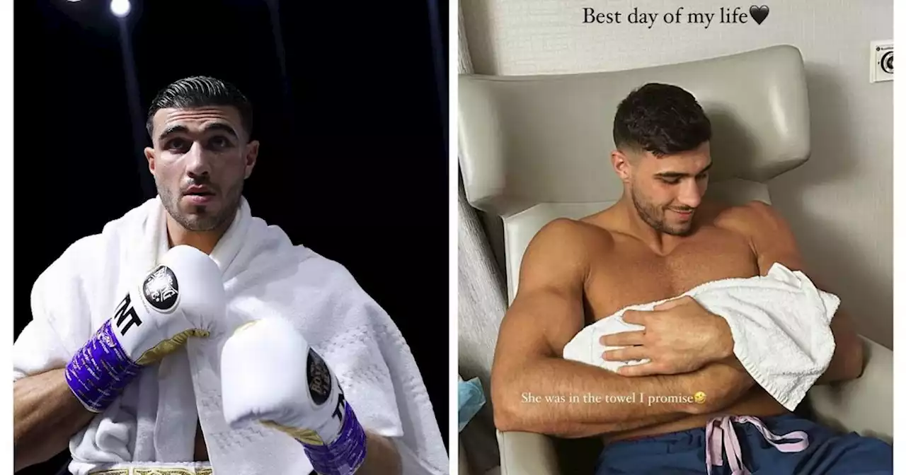 Tommy Fury melts hearts with sweet tribute to baby daughter for Jake Paul fight