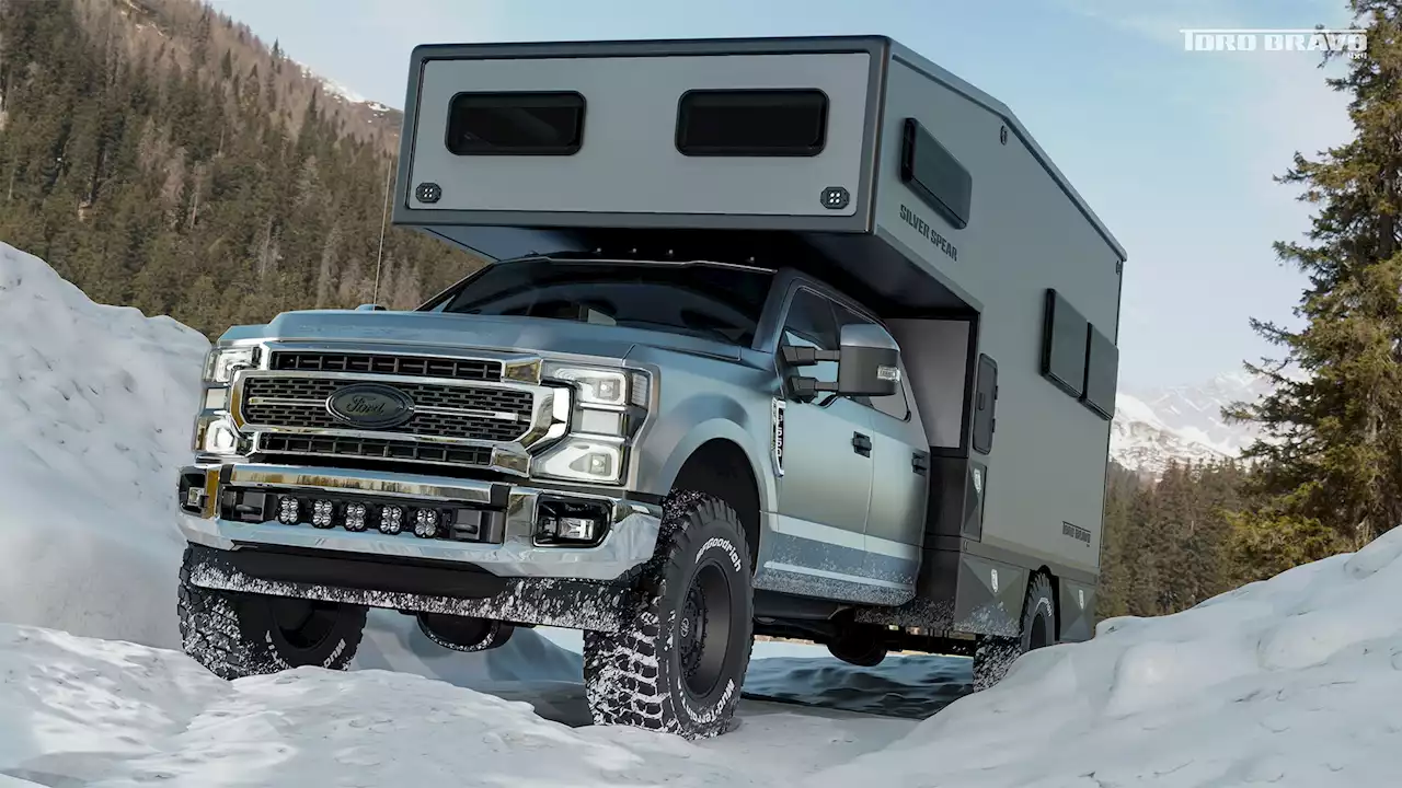 This Anti-Van Adventure Rig Is Pickup in Front, Toy Hauler in Back