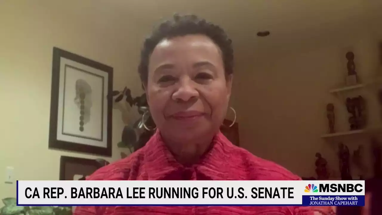 Rep. Barbara Lee enters CA Senate race