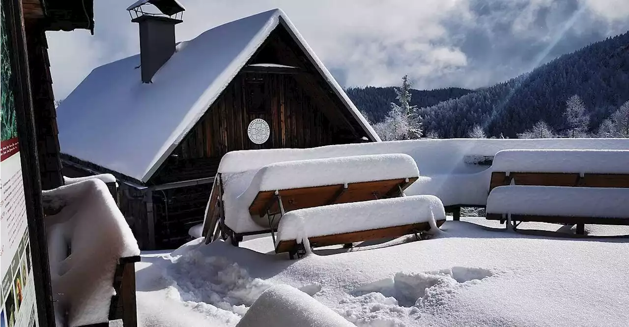 Ab morgen glitzert der Neuschnee in der Sonne