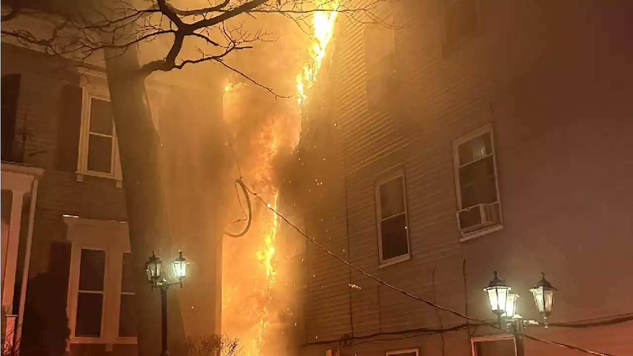 Fire at Roxbury Triple Decker Spreads to Nearby Homes; 1 Firefighter Injured, 15 People Displaced