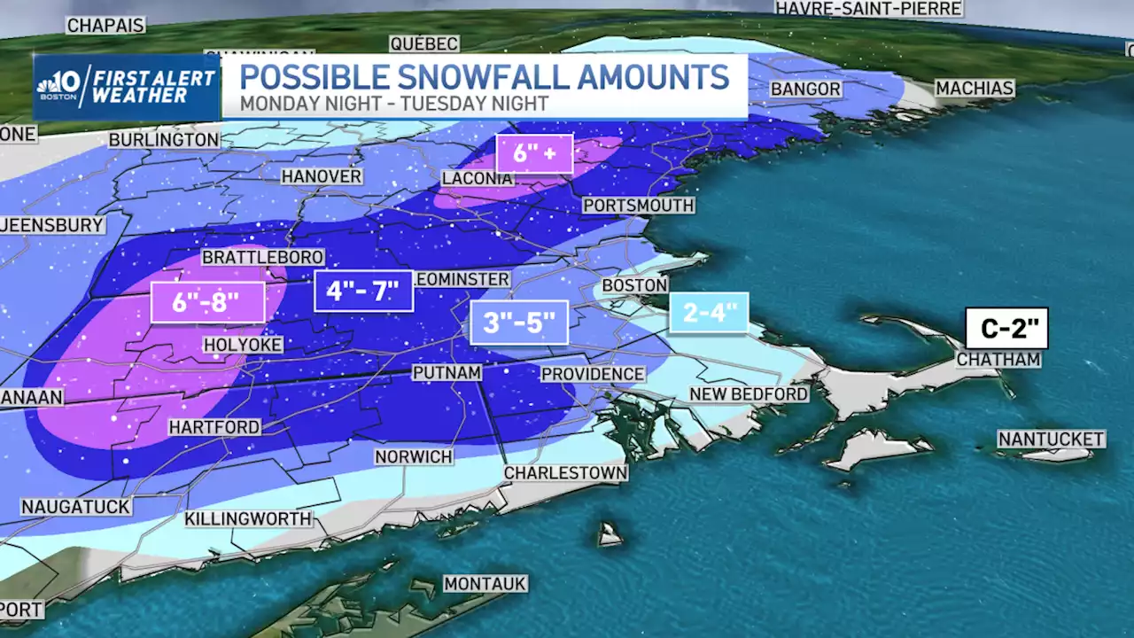 Snowfall Totals & Timing: Here Are the Latest Expectations for the Upcoming Winter Storm