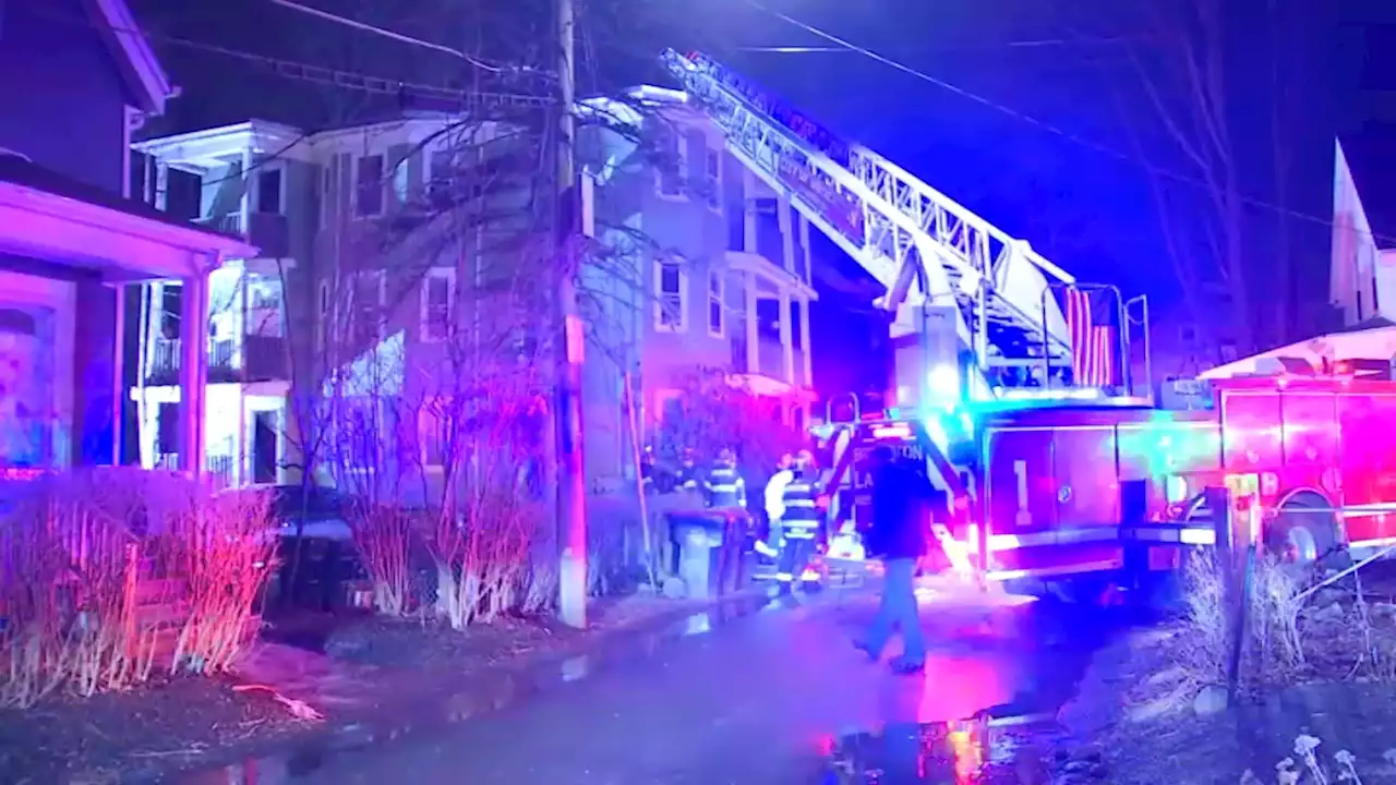 Woman Hospitalized After Fire in Brockton