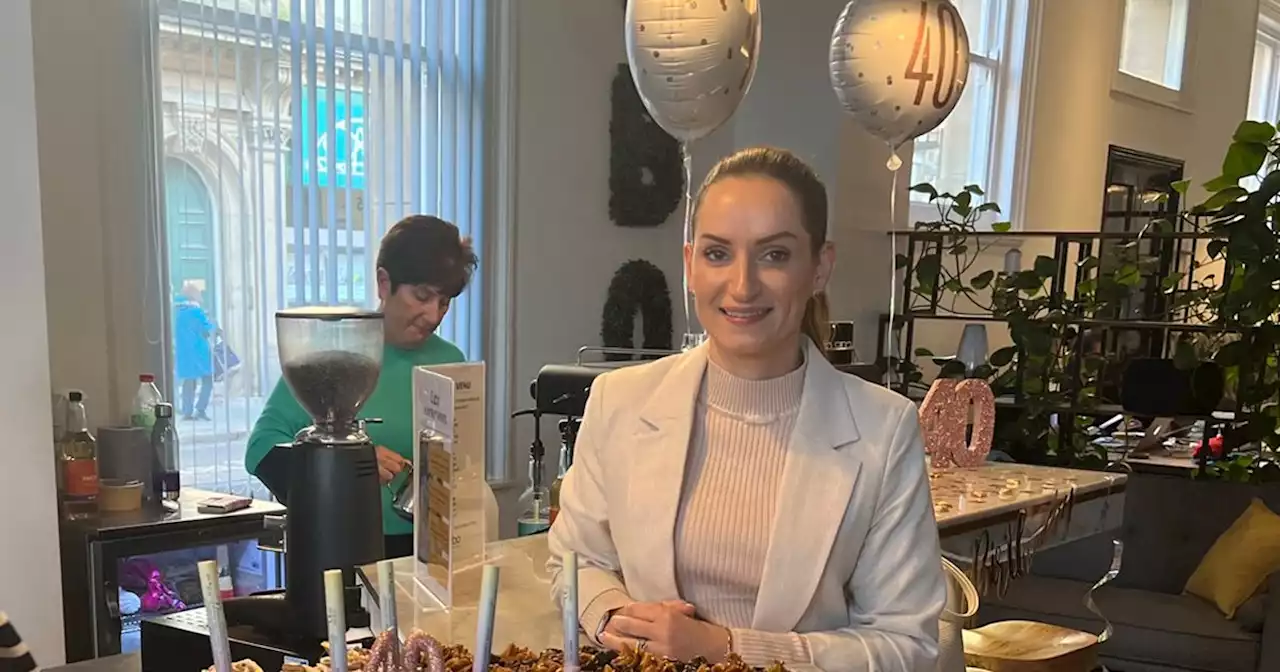 Notts woman celebrates 40th birthday with 'UK’s biggest doughnut'