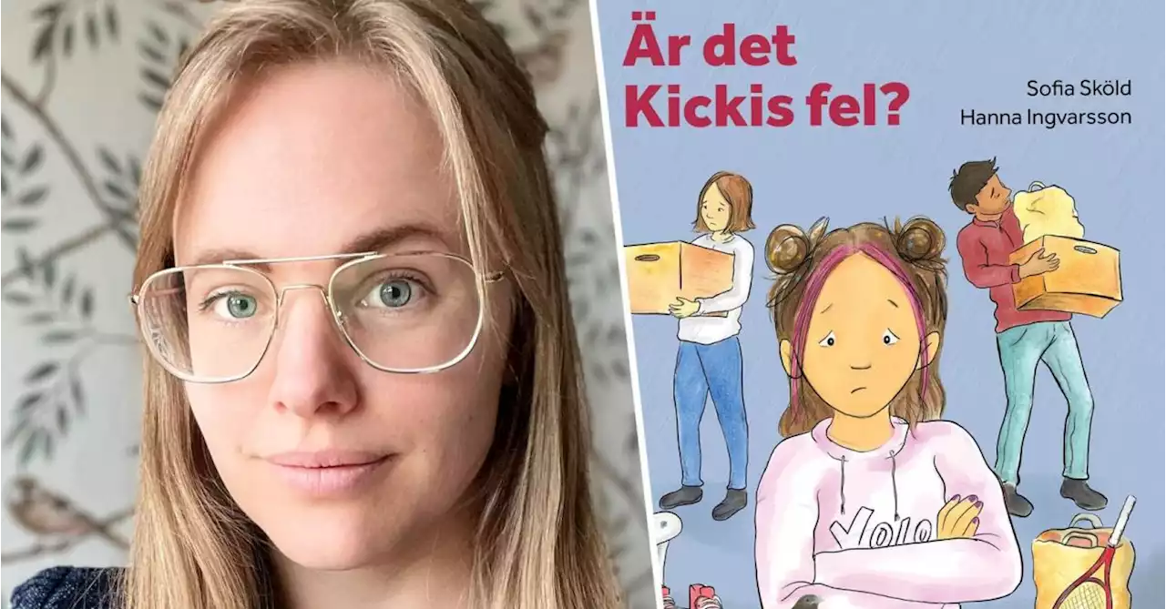 Sofia skriver om det svåra – gör skilsmässobok för barn