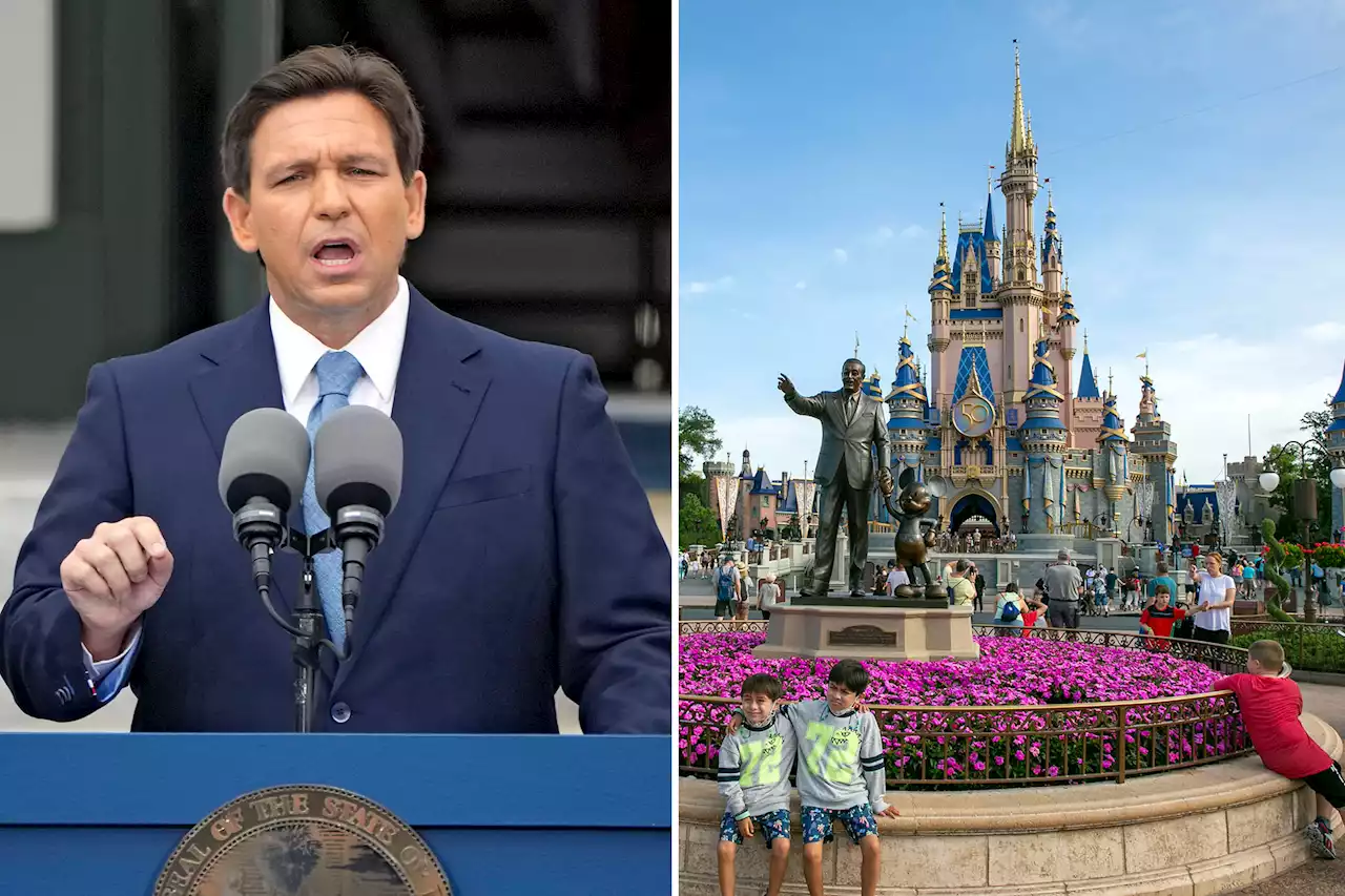 Florida Gov. DeSantis signs bill placing Disney district under state control