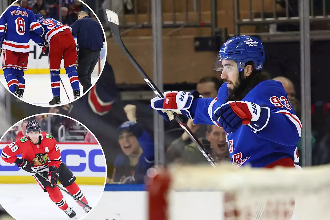 Mika Zibanejad proves his worth to Rangers as Patrick Kane watch continues